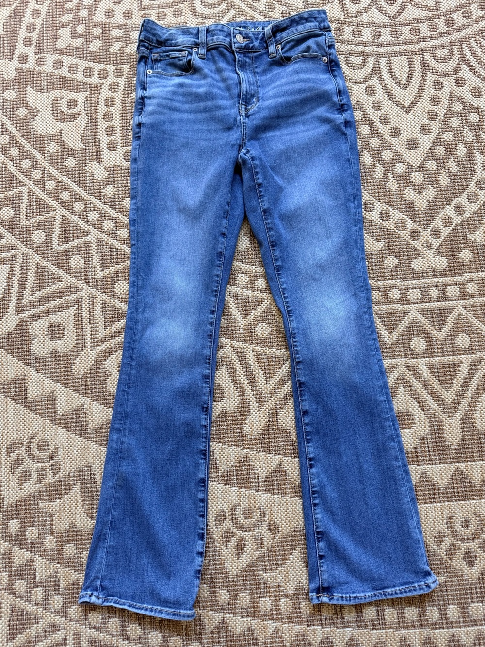 American Eagle Skinny Kick Boot Cut Next Level Stretch Jeans Size 8 women’s